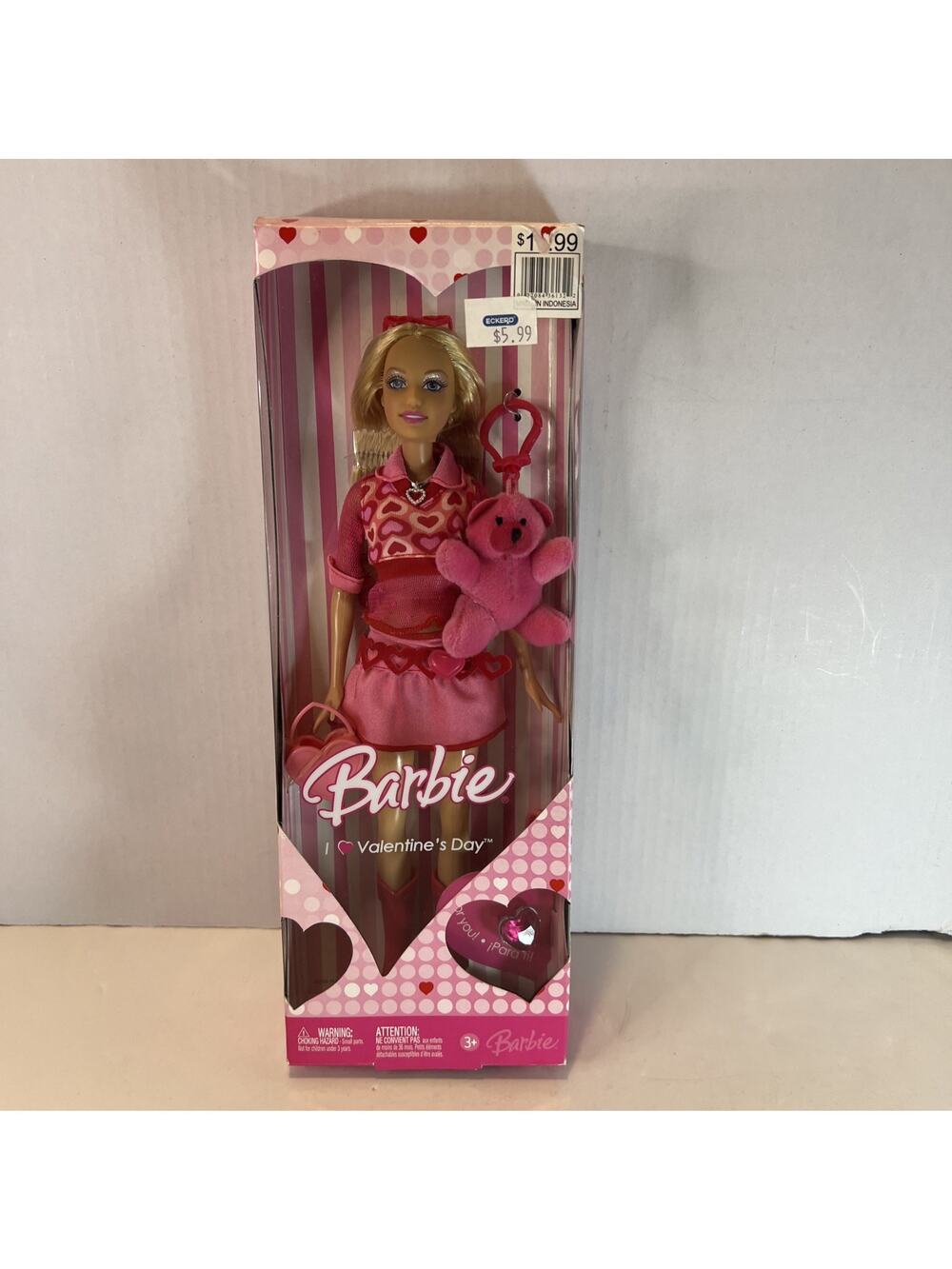 Vintage 2006 Mattel “I 🩷 Valentine’s Day Barbie” #J9191 *NRFB* Fast Shipping